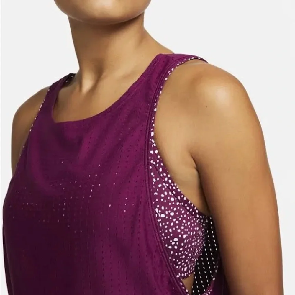 Nike Water Dots Convertible Layered Tankini Top - Picture 3 of 8